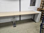 Verstelbaar bureau / tafel van 80 x 180 cm (2 stuks), Ophalen, In hoogte verstelbaar, Zo goed als nieuw, Bureau