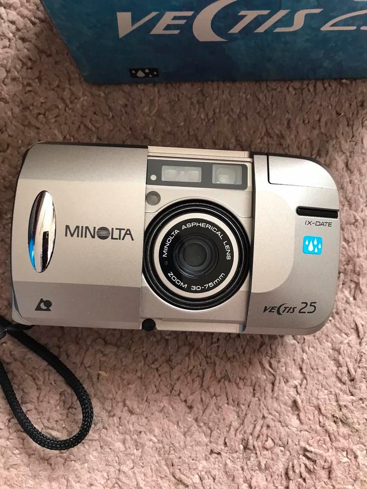 Minolta Vectis 25 in perfecte staat, weinig gebruikt, Audio, Tv en Foto, Fotocamera's Analoog, Zo goed als nieuw, Ophalen of Verzenden