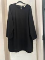 H&M jurk zwart 46, Kleding | Dames, Grote Maten, H&M, Verzenden, Zo goed als nieuw, Jurk