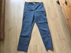 Blauw/zwarte broek van h&m. Maat 38 met elastische band, Kleding | Dames, Broeken en Pantalons, Maat 38/40 (M), H&M, Blauw, Ophalen of Verzenden