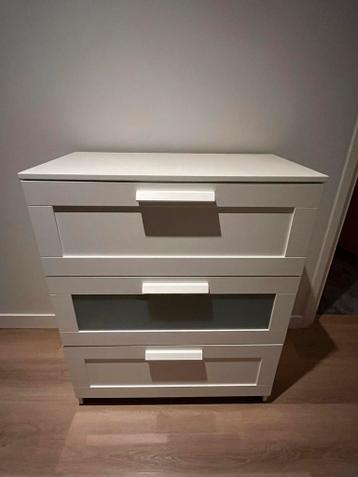 Witte IKEA Malm ladekast - afbeelding 5