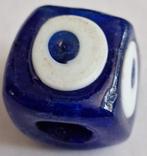 SALE handgemaakte boze oog hang glas kraal gr gat 25 mm, Verzenden, Nieuw, Kraal