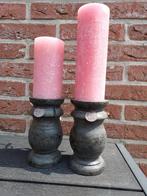 2x kandelaar van Be Uniq, Bruin, Nieuw, Ophalen of Verzenden, Nvt
