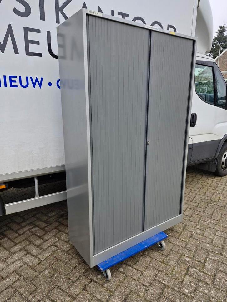 Hoge Ahrend roldeurkast ( legbord / of gelagerd frame ), Huis en Inrichting, Kasten | Roldeurkasten en Archiefkasten, Zo goed als nieuw