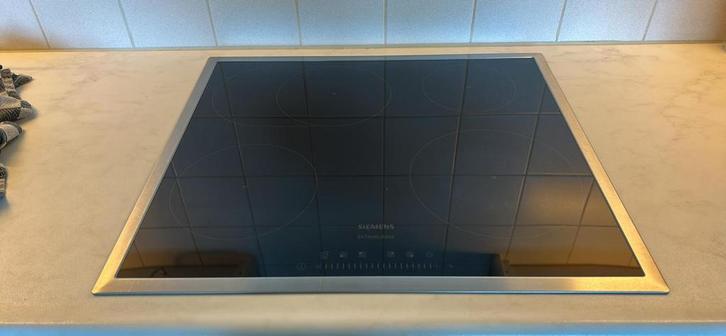 Siemens inductiekookplaat Extraklasse, Witgoed en Apparatuur, Kookplaten, Zo goed als nieuw, Inbouw, Inductie, 4 kookzones, Ophalen