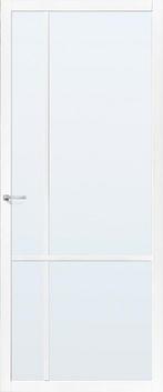 Skantrae deur SSL 4409 blank glas, Doe-het-zelf en Verbouw, Deuren en Horren, Ophalen, 80 tot 100 cm, Binnendeur, Nieuw
