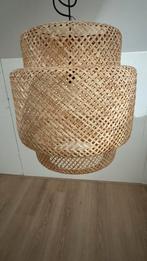 Hanglamp bamboe, Huis en Inrichting, Lampen | Hanglampen, Ophalen, Zo goed als nieuw, Minder dan 50 cm