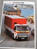 Folder Scania G82, Duits, 1983, Overige merken, Ophalen of Verzenden, Zo goed als nieuw