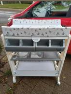 Verrijdbare Commode met Bad, Ophalen, Gebruikt, Commode