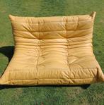 Fauteuil Togo Ligne Roset 2 zits leer, Huis en Inrichting, Banken | Sofa's en Chaises Longues, Ophalen, Gebruikt, 75 tot 100 cm