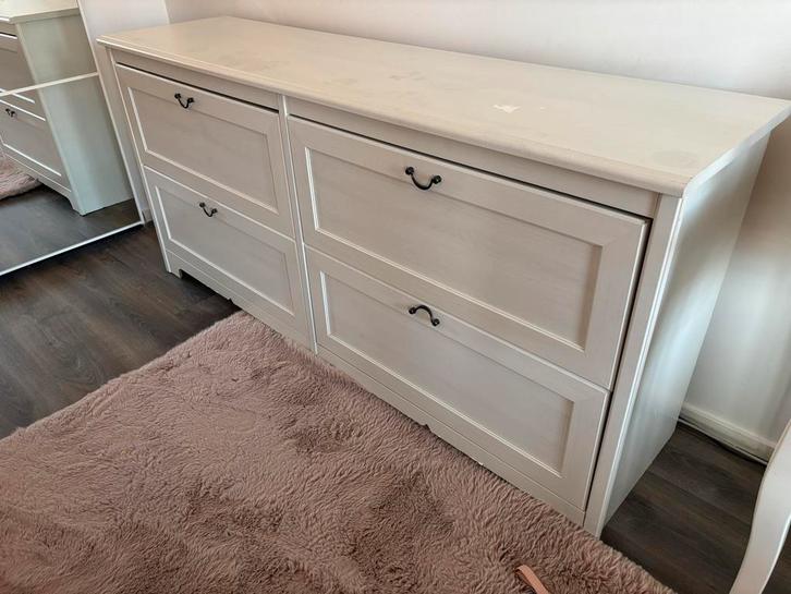 Ikea Aspelund ladekast, Huis en Inrichting, Kasten | Ladekasten, Gebruikt, Minder dan 100 cm, 150 tot 200 cm, 25 tot 50 cm, Overige materialen