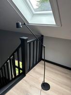 Staande lamp in hoogte verstelbaar, Huis en Inrichting, Lampen | Vloerlampen, Ophalen, Zo goed als nieuw