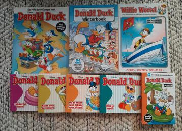 Set 8x Donald Duck  beschikbaar voor biedingen