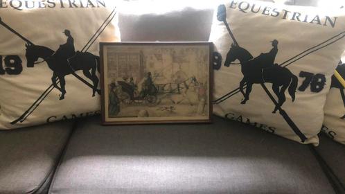 Antieke Anton Pieck Prent, Antiek en Kunst, Kunst | Schilderijen | Klassiek, Ophalen of Verzenden