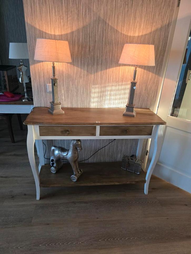 Leuk tafeltje van riviera maison, Huis en Inrichting, Tafels | Sidetables, 25 tot 50 cm, 50 tot 100 cm, Rechthoekig, Ophalen of Verzenden