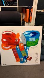 Leuk schilderij met felle kleuren, Ophalen of Verzenden
