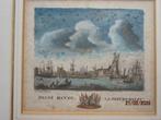 SUPER OUDSTE ETS Rotterdam Delfshaven Jan van Noort, 1756., Antiek en Kunst, Kunst | Etsen en Gravures, Ophalen of Verzenden