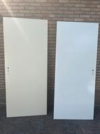 2x opdekdeur, Doe-het-zelf en Verbouw, Deuren en Horren, Ophalen, Gebruikt, 80 tot 100 cm, Binnendeur