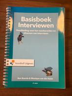 Basisboek interviewen, Ophalen of Verzenden