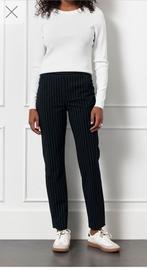 Studio Anneloes Anne Pinstripe broek blue travelstof mt XL, Kleding | Dames, Broeken en Pantalons, Studio Anneloes, Blauw, Maat 46/48 (XL) of groter