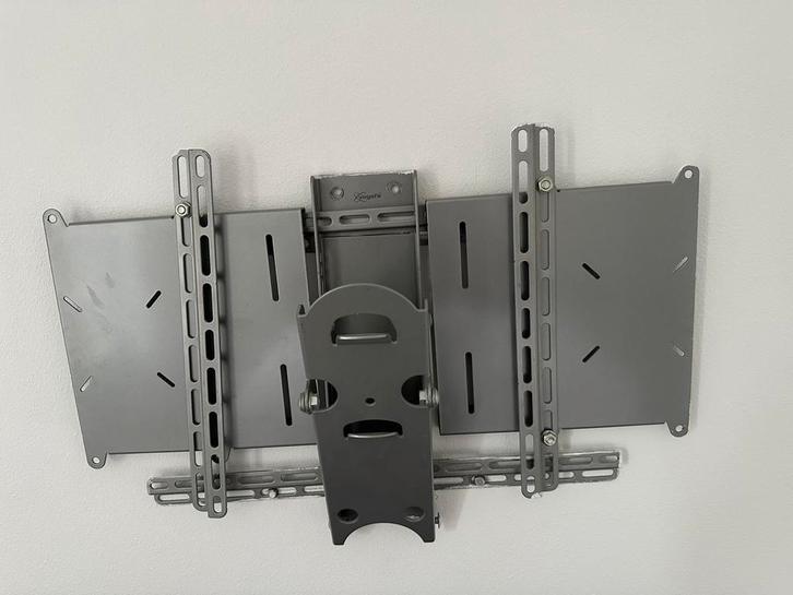 Vogel’s ophangsysteem plasma scherm zilver, Audio, Tv en Foto, Televisiebeugels, Zo goed als nieuw, Ophalen