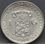 Zilveren 1 gulden 1944 P - Wilhelmina, 1 gulden, Verzenden, Zilver, Koningin Wilhelmina