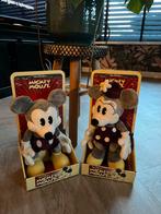 Retro Mickey & Minnie Mouse Grijs, Ophalen of Verzenden, Overige figuren, Zo goed als nieuw, Knuffel