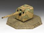 King & Country SP063 WWII Atlantic Wall Coastal Gun Nieuw, Ophalen of Verzenden, Nieuw, Groter dan 1:35, Diorama