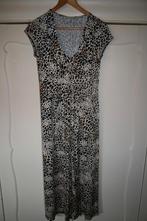 Supermooie lange jurk, panterprint mt. M/L  IN FRONT ZGAN, Maat 38/40 (M), In Front, Overige kleuren, Ophalen of Verzenden
