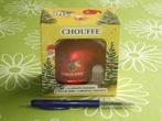 Nieuw in doos: Chouffe glazen Kerstornament - Muts, Verzamelen, Biermerken, Ophalen of Verzenden, Nieuw, Overige typen, Overige merken