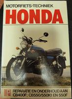 Honda CB400/CB550 Werkplaatshandboek, Ophalen of Verzenden, Nieuw