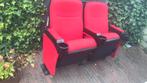 Bioscoopstoelen, Ophalen, Gebruikt, Rood, Twee