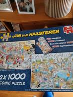 Jan van haasteren puzzel 2 x 1000 stukjes, Ophalen of Verzenden, 500 t/m 1500 stukjes, Zo goed als nieuw