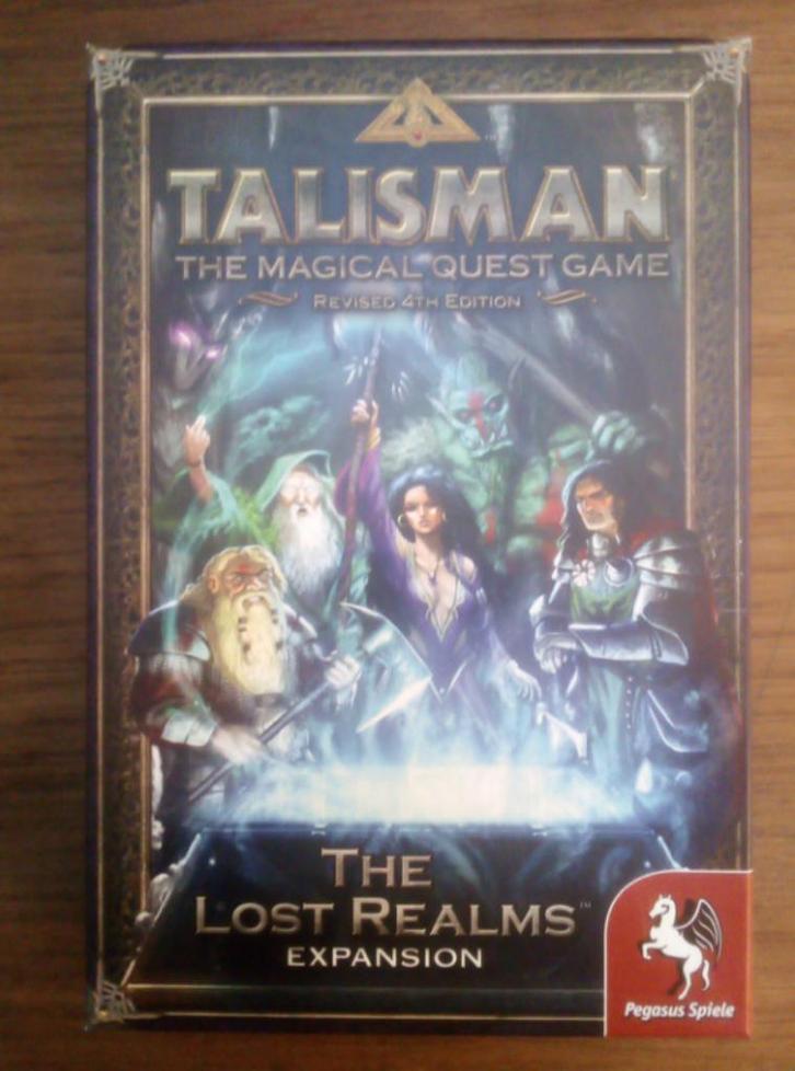 Talisman 4th uitbreiding - The Lost Realms (Engelse versie), Hobby en Vrije tijd, Gezelschapsspellen | Bordspellen, Zo goed als nieuw