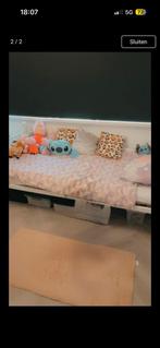 1pers. Bed, Ophalen, 90 cm, Eenpersoons, Zwart