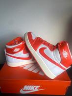 Nike Air Jordan 1 Mid - Oranje/Wit, Ophalen, Nieuw, Wit, Sneakers of Gympen