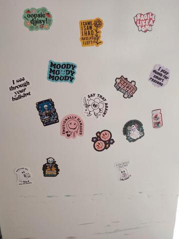 (koelkast) magneet of stickers beschikbaar voor biedingen