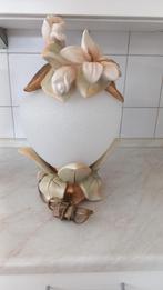 Prachtige Grote Luxe Italiaanse bloemen Design lamp -, Huis en Inrichting, Lampen | Tafellampen, Ophalen of Verzenden, Zo goed als nieuw