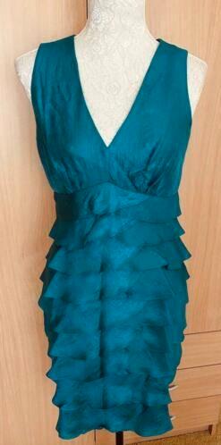 M&Co jurk maat M [v], Kleding | Dames, Jurken, Zo goed als nieuw, Maat 38/40 (M), Overige kleuren, Boven de knie, Ophalen of Verzenden