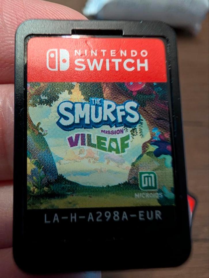 Smurfs Mission Vileaf - Nintendo Switch, Spelcomputers en Games, Games | Nintendo Switch, Zo goed als nieuw, Platform, 1 speler