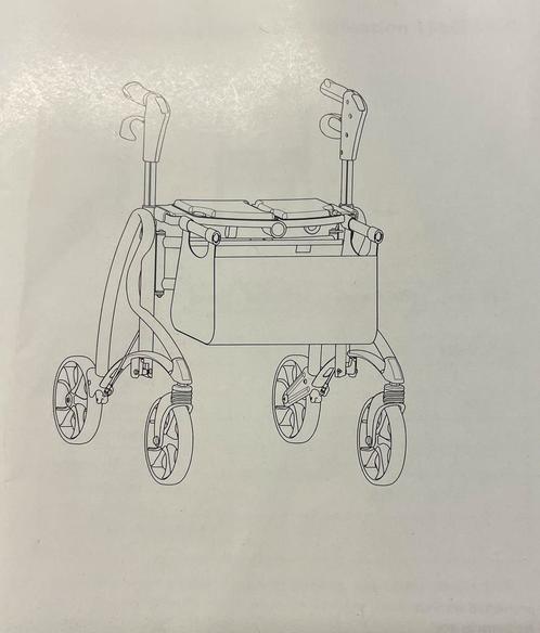Aangeboden Jazz 610 rollator, Diversen, Verpleegmiddelen, Zo goed als nieuw, Ophalen