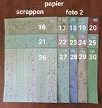 SCRAPBOOKING, Hobby en Vrije tijd, Scrapbooking, Ophalen, Nieuw, Papier of Karton, Scrap