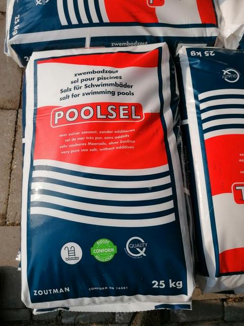 Poolsel zwembadzout 25kg, Tuin en Terras, Zwembad-toebehoren, Nieuw, Ophalen