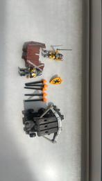 4867 Playmobil katapult met ridders, Ophalen of Verzenden, Zo goed als nieuw, Complete set