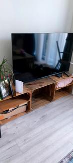 Tv meubel van houten kratten, Ophalen of Verzenden, Zo goed als nieuw, 25 tot 50 cm, Minder dan 100 cm