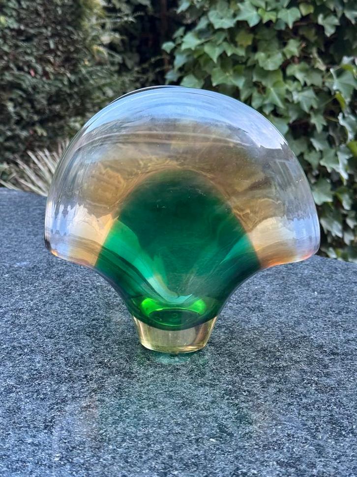 Sierglas, glasobject, kristal,glas,murano,sommerso, Antiek en Kunst, Kunst | Designobjecten, Ophalen of Verzenden