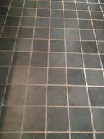Partij Antraciet/zwarte tegeltjes (kronos Belgio 14,6x14,6), Doe-het-zelf en Verbouw, Tegels, Ophalen, Overige materialen, Gebruikt