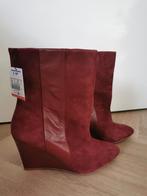 ZARA leren enkellaarzen mt. 39, Verzenden, Zara, Lage of Enkellaarzen, Nieuw