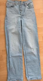 LEVI’S LICHTE SPIJKERBROEK RIBCAGE STRAIGHT MAAT 27, Blauw, Ophalen of Verzenden, Zo goed als nieuw, W27 (confectie 34) of kleiner