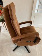 Lensi Relaxfauteuil Microleder Indiana Cognac - ZGAN, Huis en Inrichting, Ophalen, Zo goed als nieuw, Leer, 75 tot 100 cm